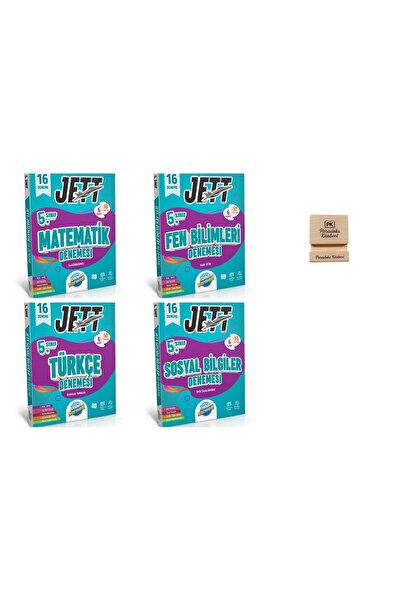 Ünlüler Karması 5. Sınıf Matematik Fen Türkçe ve Sosyal 4lü Branş Deneme Seti...