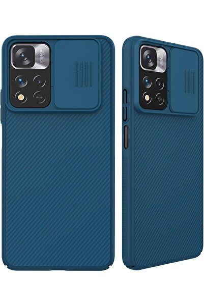 Nillkin Protective Case for Xiaomi Redmi Note 11 Pro/11 Pro Plus 5G - Blue