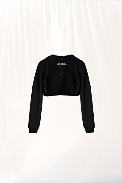 #vdr viadellerose Siyah Bolero Sweatshirt 17006