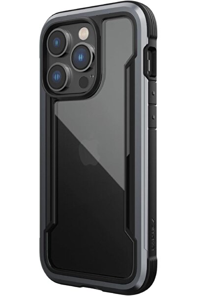 X-Doria جراب رابتيك شيلد لهاتف آيفون 14 (6.1 بوصة) - أسود