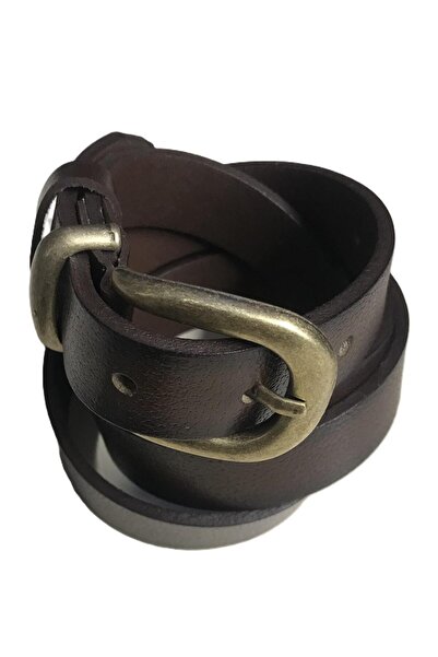 Praff 241225-2 حزام نسائي من الجلد الطبيعي