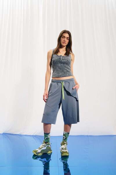 VDR Gri Bermuda Sort 17145