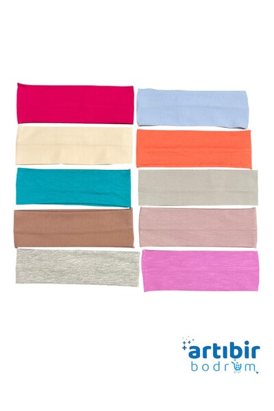 artıbir bodrum Hair Band Set Non Slip Hair Band for Women Men Sports Running Pilates