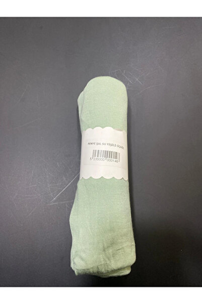 Üçgül Combed Cotton Shawl Water Green-Üçgül