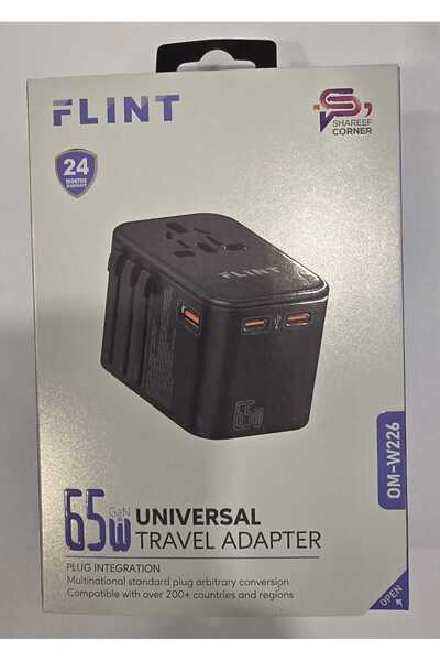 advisor Flint 65W Universal Travel Adapter Travel Charger