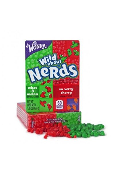 Wonka حلوى نيردز بنكهة البطيخ والعنب، 46.7 غرام