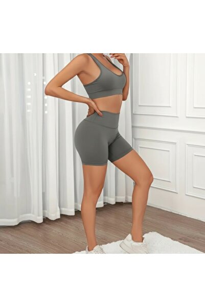 CARABO MODA High Waist Shaping / Sculpting Mini Sports Tights