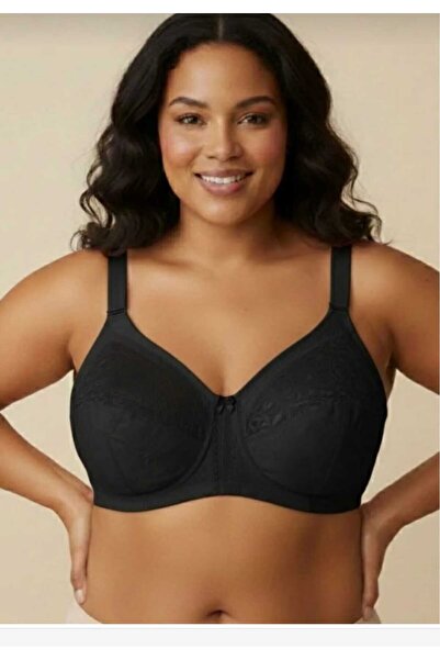 NARIYA Γυναικείο σουτιέν συλλογής μεγάλου μεγέθους Battal Άνετο σουτιέν μη συ...