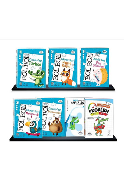 öğretmen evde ÖĞRETMENEVDE 3.Sınıf Süper Ekonomik Set (7 Kitap) - 2025