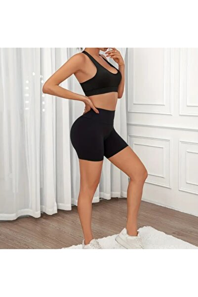CARABO MODA High Waist Shaping / Sculpting Mini Sports Tights