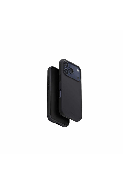 uniq Unique iPhone 17 Pro Lino MagSafe Protective Case - Charcoal Gray