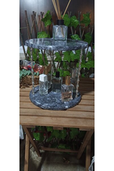 TROYA رف منظم للحمام من الرخام