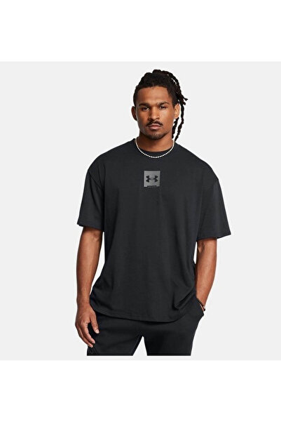 Under Armour Ua M Hw Os Sm Box Ss Siyah Erkek T-Shirt 1386803-001