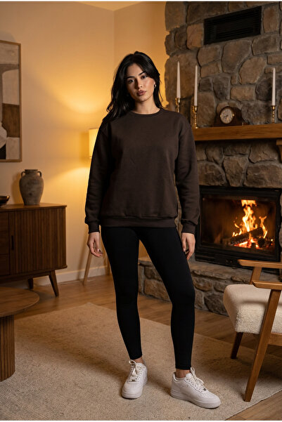 Alşatu Butik SWEAT Üç iplik içi şardonlu oversize sweat