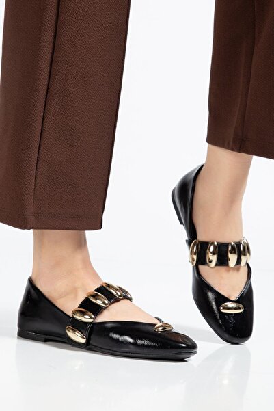 Kartezyen حذاء باليه نسائي أنيق وعصري من تروكلي للموسم الجديد