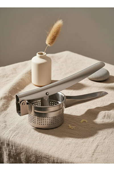 Emal Home Lüx Paslanmaz Çelik Büyük Hazneli Patates Ezici Pratik Püre Yapıcı ...