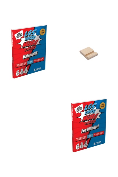 Muba Yayınları LGS 8. Sınıf Muba Kafası Matematik ve Fen Bİlimleri Soru Banka...