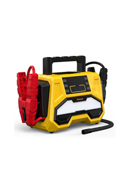 paamped ماكس ستارت F05 مشغل بطارية 6000 أمبير مع منفاخ هواء وباور بنك وكشاف