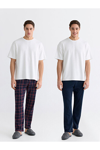 LC Waikiki Peak New Season Standard Fit Men's Pajama Bottoms 2-Pack