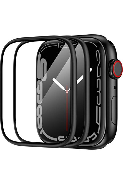 HYX 2 Pack Tempered Glass Screen Protector Compatible with Apple Watch Series 9 8 7 41mm