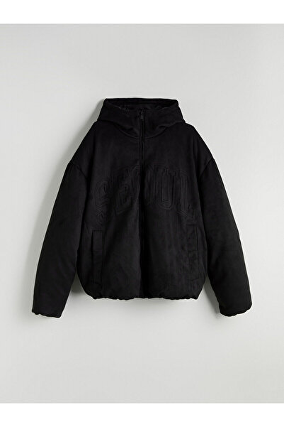 LC Waikiki Palton pentru bărbați, cu glugă, cu potrivire confortabilă