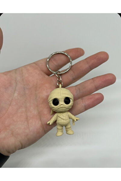 Kanem3D سلسلة مفاتيح على شكل مومياء