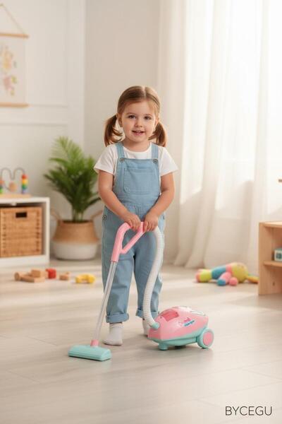 BYCEGU 26022 SEVİMLİ SÜPÜRGE SESLİ VE IŞIKLI OYUNCAK SEVİMLİ SÜPÜRGE