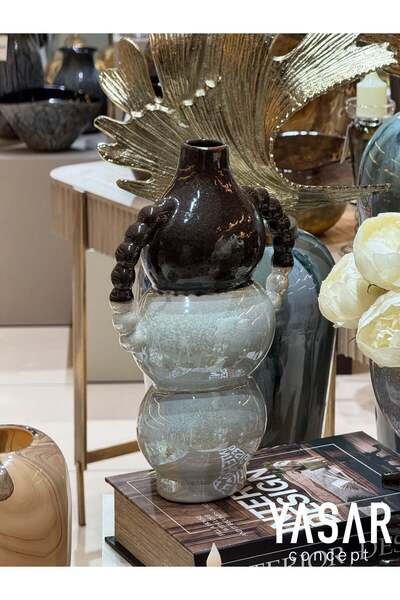 YASAR CONCEPT Calista Ceramic Vase