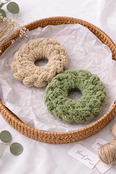 MAKSESUAR Women's Velvet 2-Piece Elastic Buckle