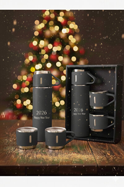 Mio Life New Year Gift 2026 Year Special Design Printed Stainless Steel Therm...