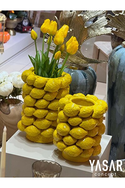 YASAR CONCEPT Limoncello Vase Small Size