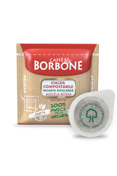 Borbone Set 100 Coffee Filter Pods, Borbone, ROSSA, F44