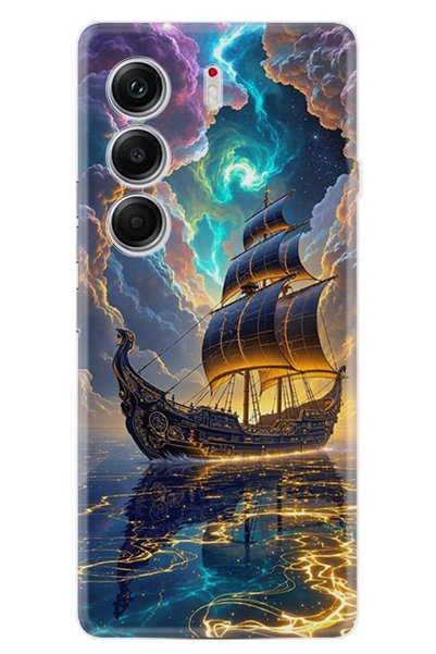 TECNO Camon 40 Pro Case Printed Patterned High Protection Silicone Cover Stk-...