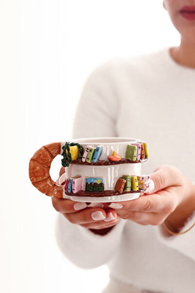 Loola Gift Kitaplı Seramik Kupa