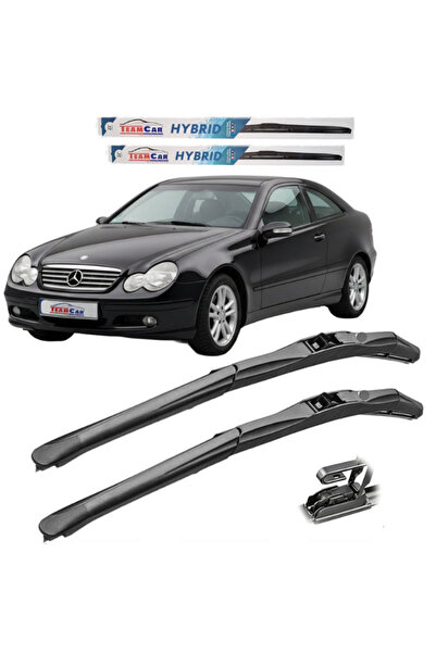 TEAMCAR Ștergătoare de parbriz Mercedes-Benz C/CL203 Coupé 200106/2003 (înain...