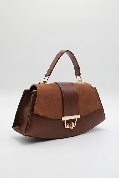 LASSO Ženska torba sa zaključavanjem, od antilopa i kože, sa dugim remenom za...