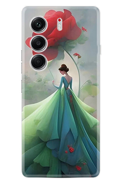 TECNO Camon 40 Case Printed Patterned High Protection Silicone Cover Stk-.100...