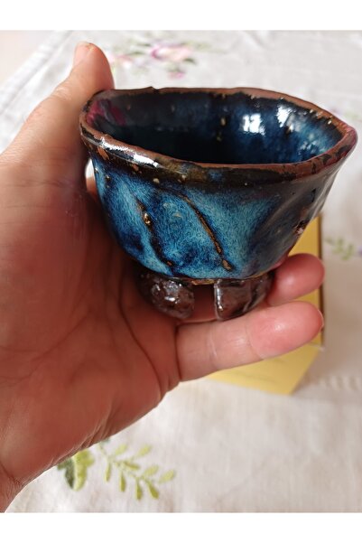 ARDSU Ceramică Hagi, bol/cană de ceai lucrată manual.