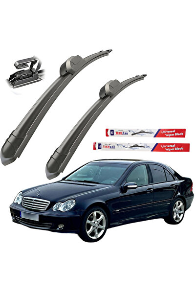 TEAMCAR Υαλοκαθαριστήρες Mercedes-Benz Sedan W203 07/20032007 (facelift) σετ ...