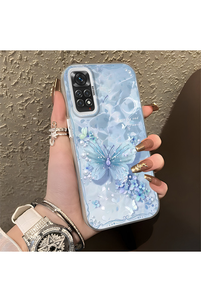 Hontinga حافظة متوافقة مع هاتف Xiaomi Redmi Note 11، حافظة صلبة مضادة للسقوط،...