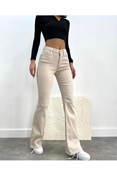Aida Fashion İsponyol paça jeans