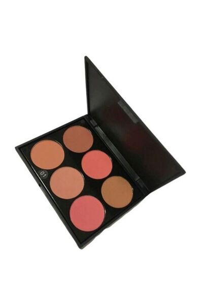 ELFA Ilva Blush Palette with 6 Colors