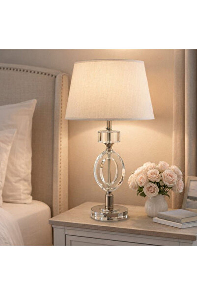 Tasamem Dafia Clear crystal table lamp