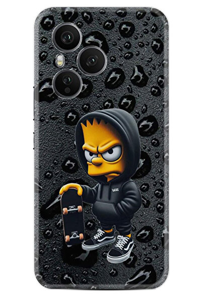 Arvencase حافظة هونر 400 برو مطبوع من السيليكون عالي الحماية بنمط kak stk-105...