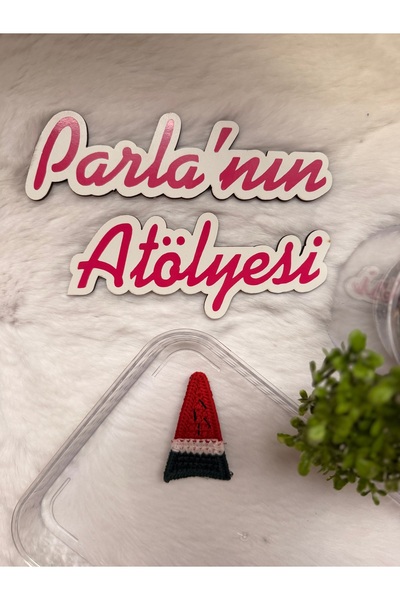 SOFT Дівчача застібка-кнопка, плетена кавун