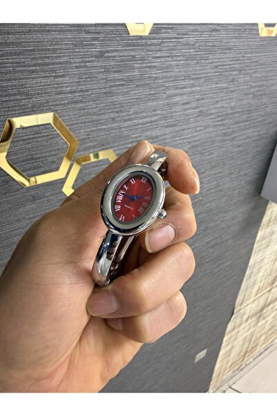 LOOQ Kelepçe Model Şık Roma Rakam Kadın Kol Saat