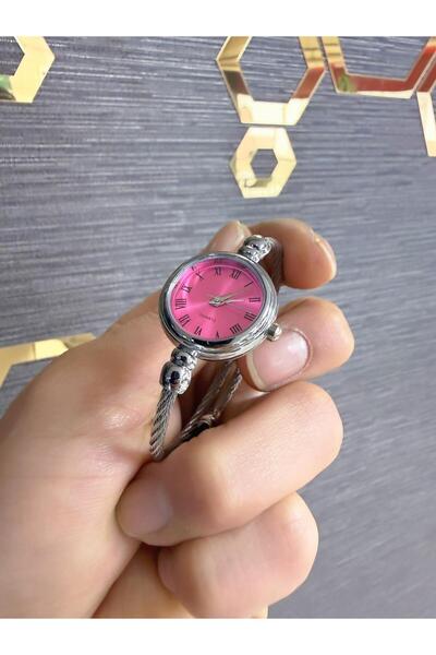 LOOQ Roman Numeral Steel Cord Women's Watch (Fits All Wrists)