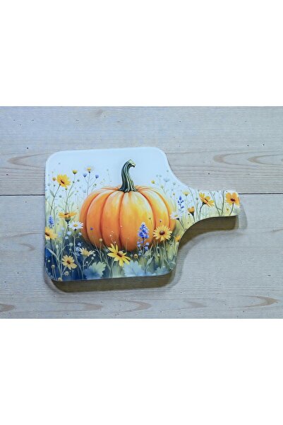 Online Home Market New Pattern Handle Tempered Glass Vegetable Fruit Chopping Cutting Board 25 Cmx 35 cm