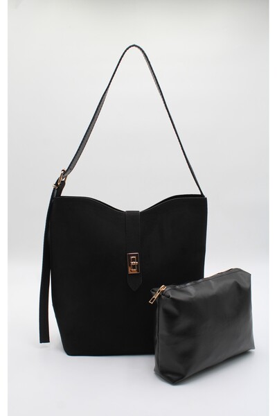 LASSO Women's Nubuck Suede Puppy Belt Strap Hand, Arm and Shoulder Bag