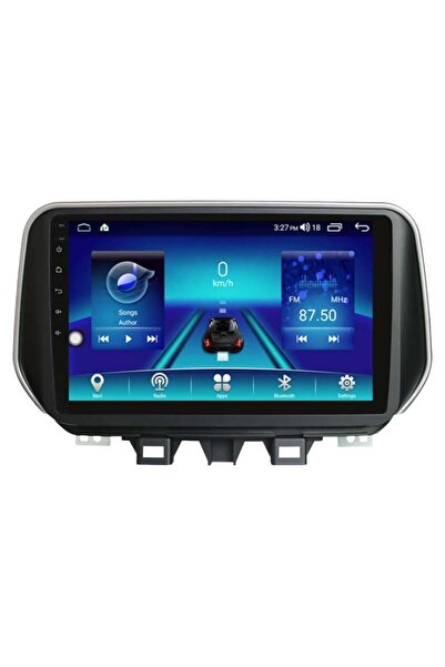 X-All Hyundai Tucson 2019-20 screen, TS18 processor, 4GB RAM, 32GB storage, CarPlay, supports chip
